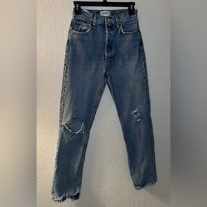 Agolde 90’s pinch Classic Blue Denim Jeans